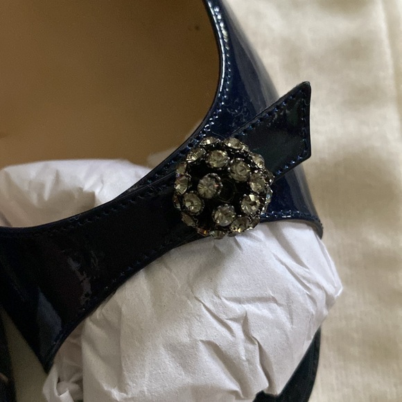 Manolo Blahnik pump open toe with crystal size 37.5 - Picture 3 of 12